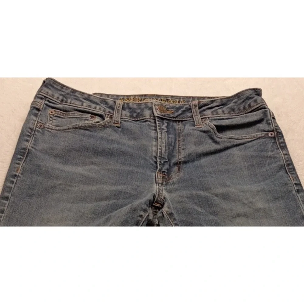 American Eagle Extreme Flex Slim Straight Jeans Men's 33x30 Blue Denim 5 Pocket